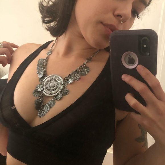 Boho chic necklace - Picture 3 of 3